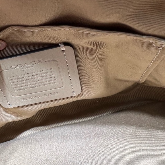 Serena Satchel With Linear Quilting NWOT - Picture 10 of 12